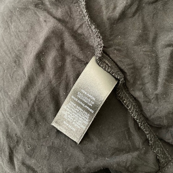 Express Black Embroidered Cold Shoulder Top Women’s Size M - Picture 6 of 9